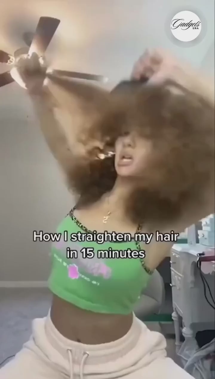 Meneflix Portable Mini Hair Straightener Cordless Rechargeable