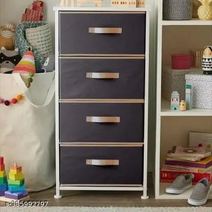 Multifunctional Fabric Storage Drawer Basket pack of 2